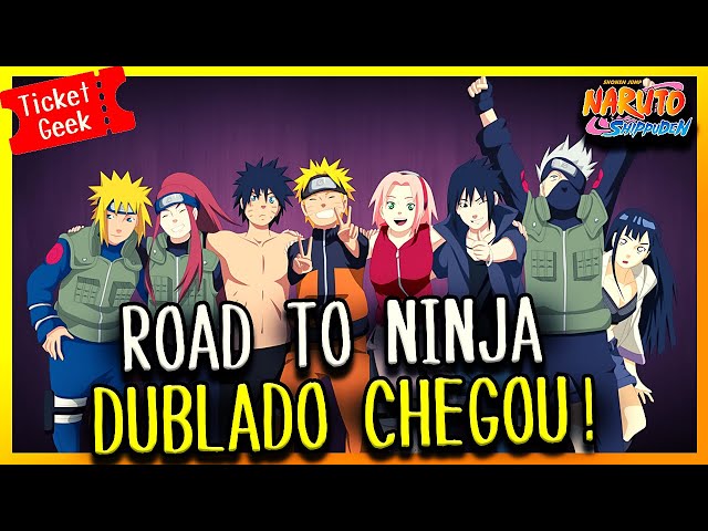 BOMBA! NARUTO SHIPPUDEN ROAD TO NINJA E BORUTO DUBLADO CHEGOU NA CLARO  VÍDEO 